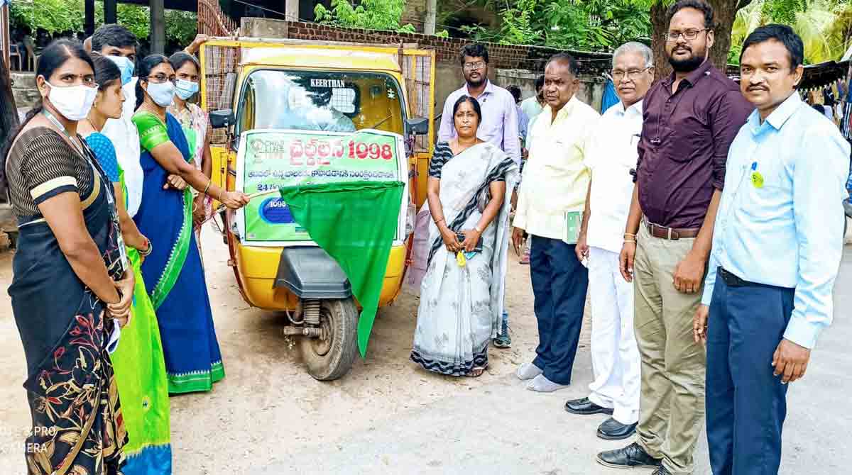 Childline launches publicity campaign in Jangaon