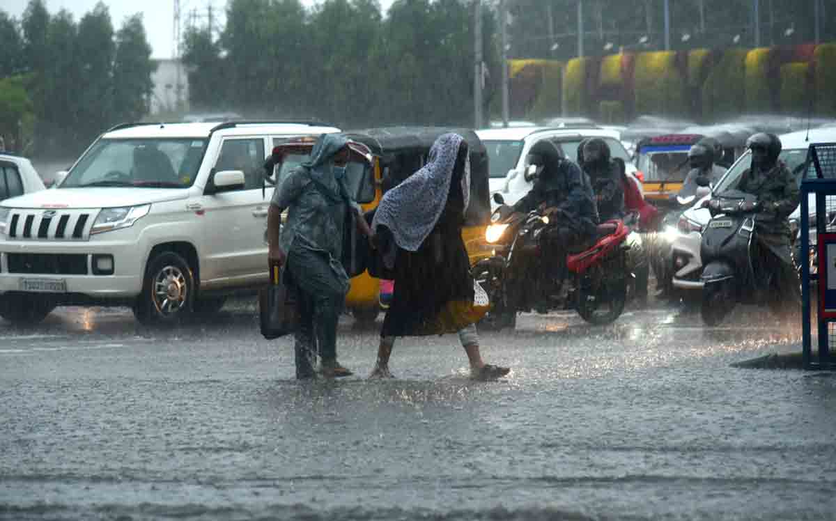 Rajendranagar receives 110.8 mm rainfall, highest in Hyderabad
