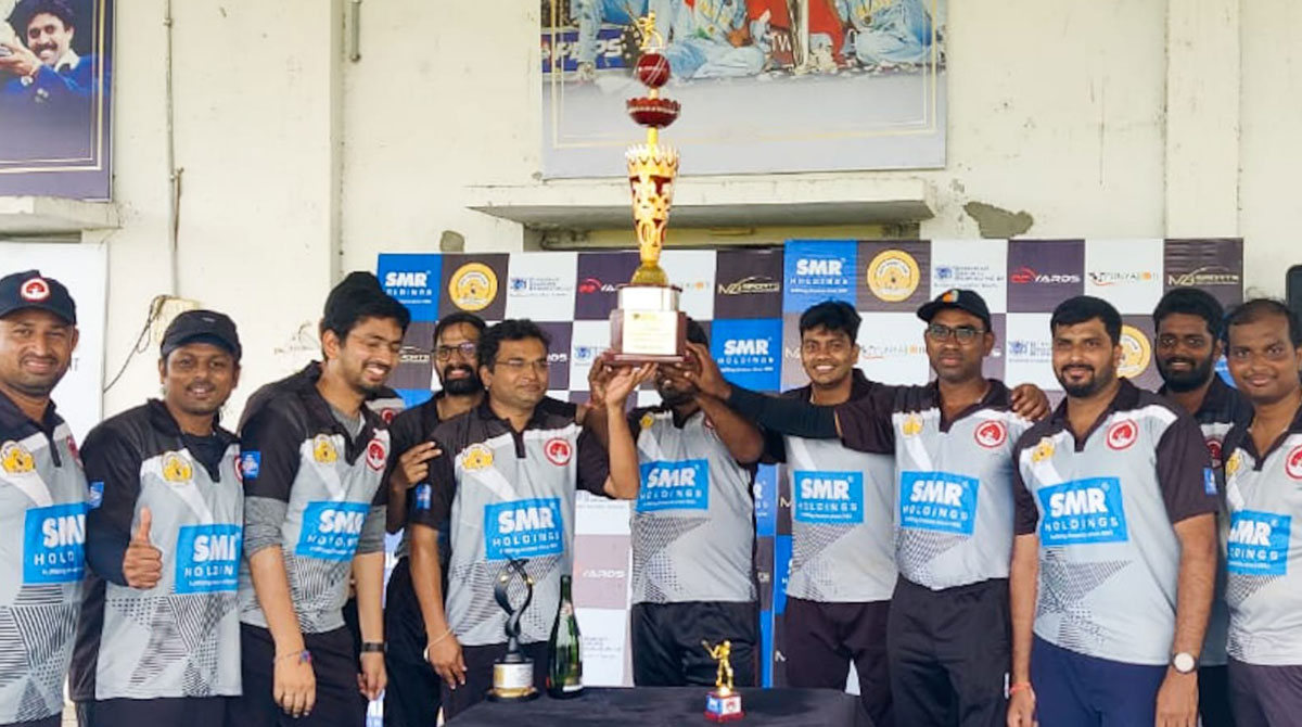 Team Cric Amigos triumph in Hyderabad Chartered Accountants Championship