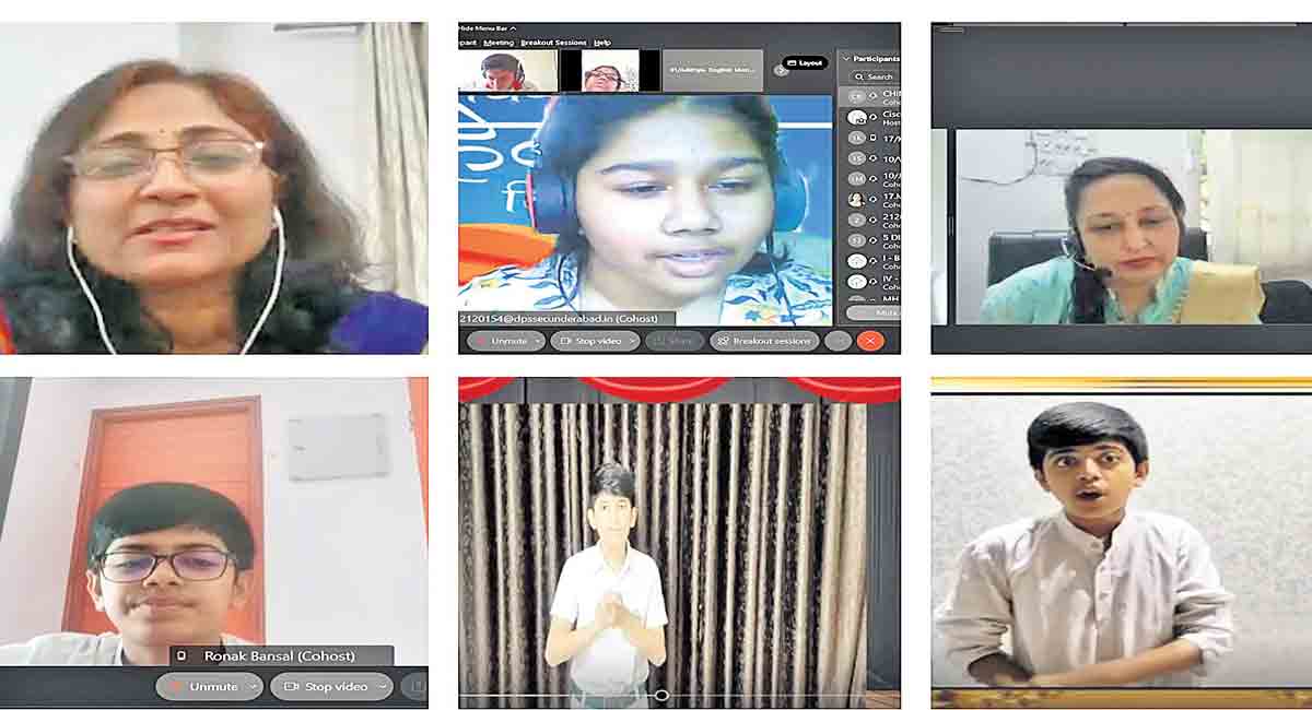 Delhi Public School: Literary activities organised to mark Hindi Diwas