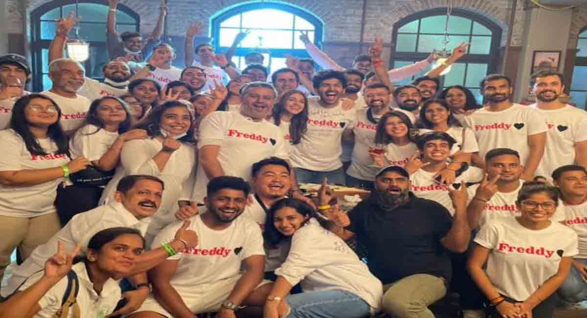Kartik Aaryan’s ‘Freddy’ team celebrates with send-off party