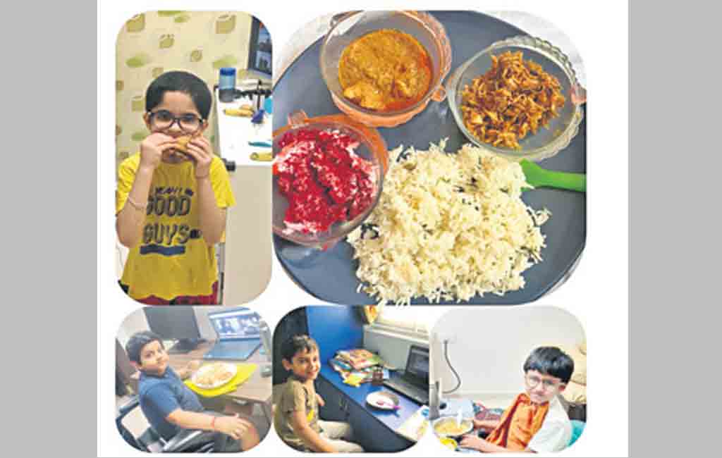 Gitanjali Vedika: Children turn nostalgic at virtual party
