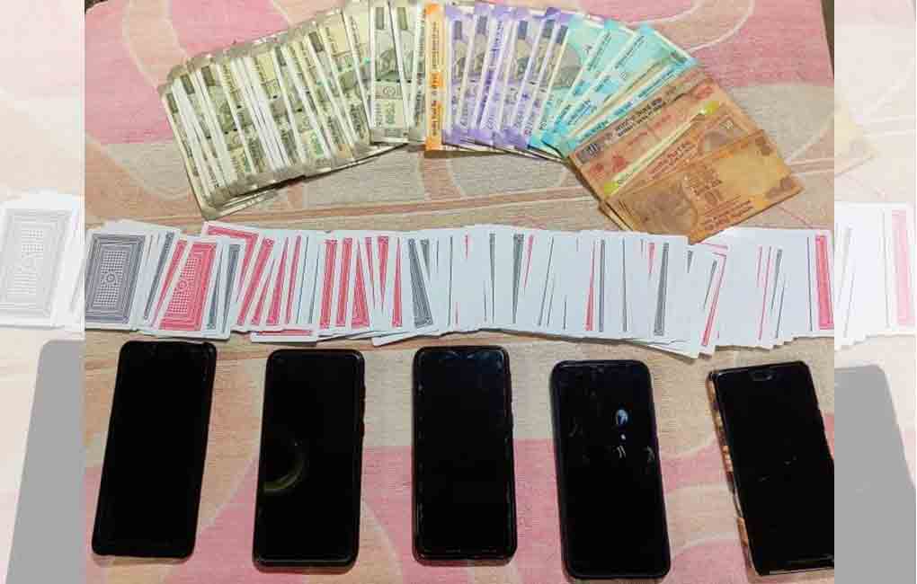 Warangal: Task Force apprehend seven people for gambling