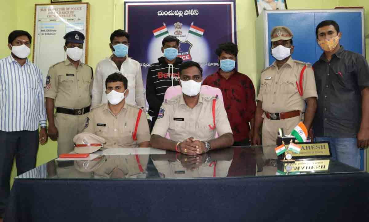 Ganja worth Rs 1.25 crore seized in Kothagudem