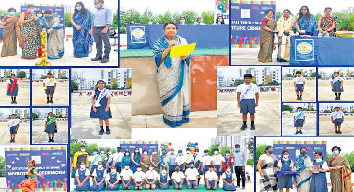 Gitanjali Vedika: New student council invested