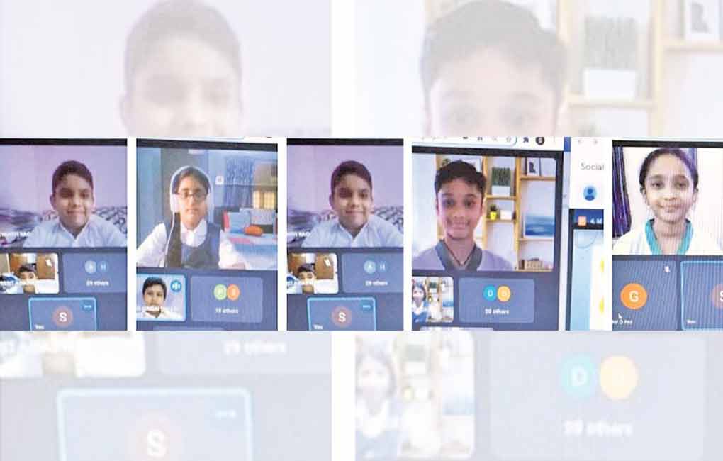 Gitanjali Devashray: Students pledge to be earth warriors