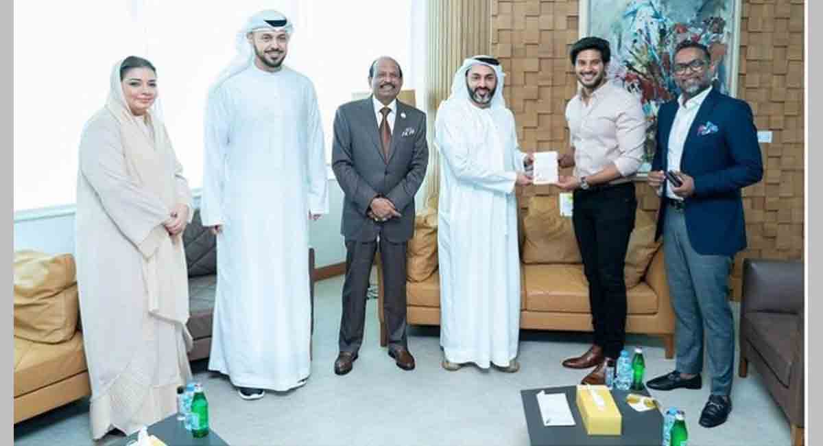 After dad Mammootty, Dulquer Salmaan also gets UAE Golden Visa