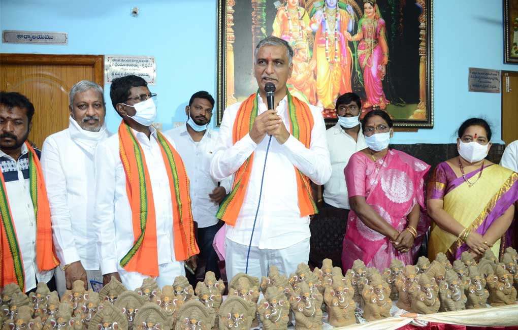 Harish Rao appeals to make Ganesh Chaturthi an eco-friendly festival
