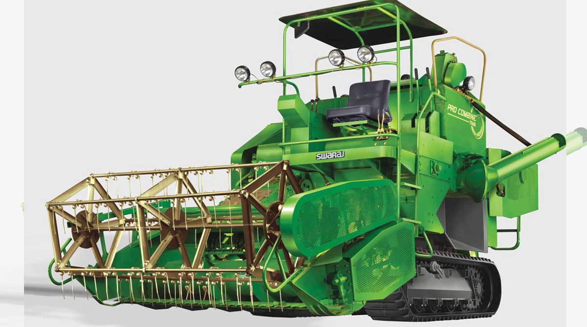 Swaraj’s new harvester to enable higher productivity for farmers in Telangana