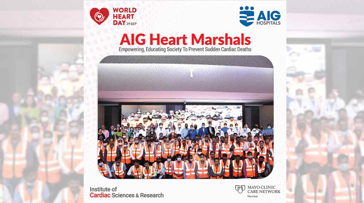 Hyderabad: AIG hospitals train 1,000 Heart Marshals