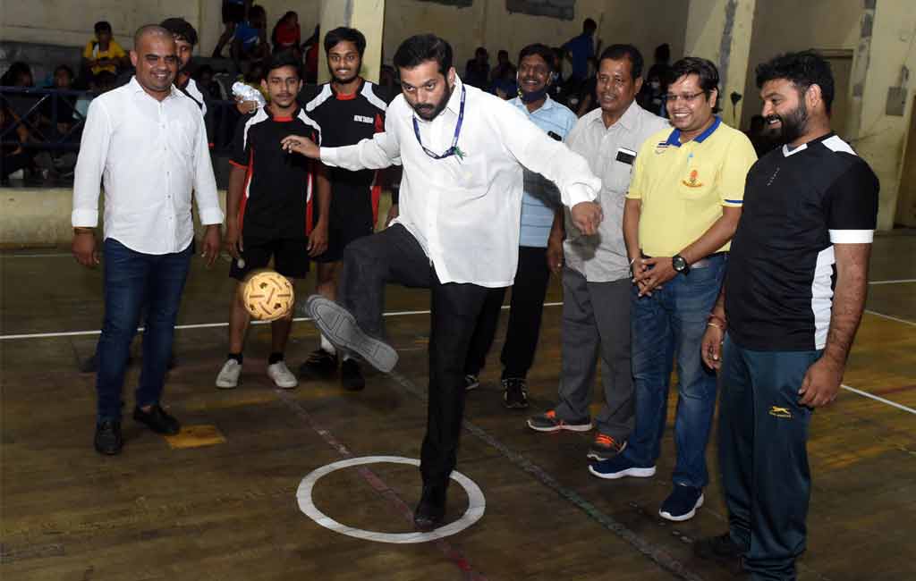 Hyderabad rally to beat Nizamabad in sepaktakraw championship