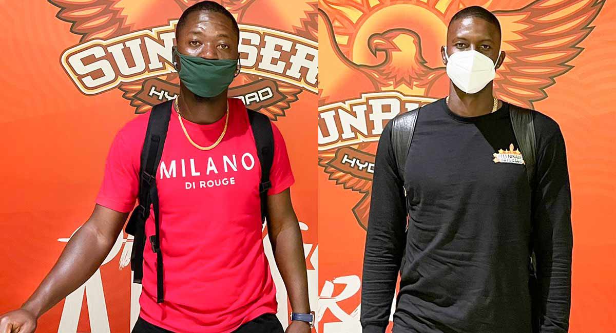 IPL 2021: Holder, Sherfane Rutherford reach UAE to join SRH