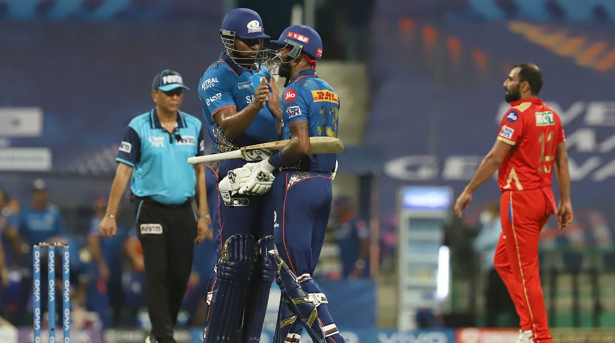 IPL 2021: Hardik Pandya returns to form, powers MI to victory
