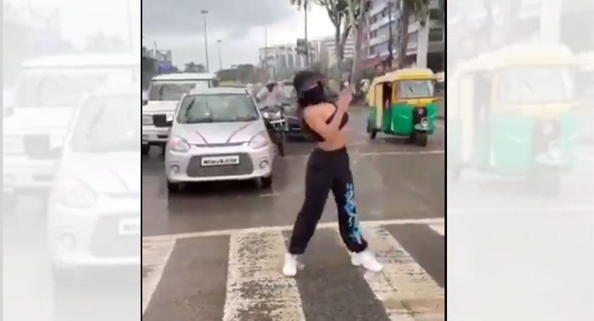 Woman whose dance at zebra crossing in Indore went viral booked for public nuisance