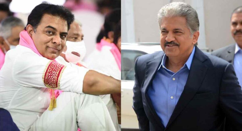 ‘K2 in land of KT Rama Rao’, Anand Mahindra upbeat