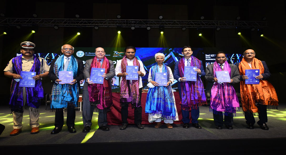 KT Rama Rao launches ICT Policy 2.0