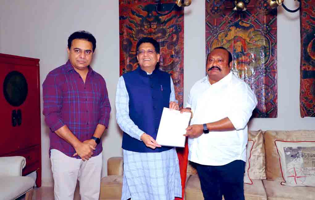 KTR seeks National Design Centre in Hyderabad
