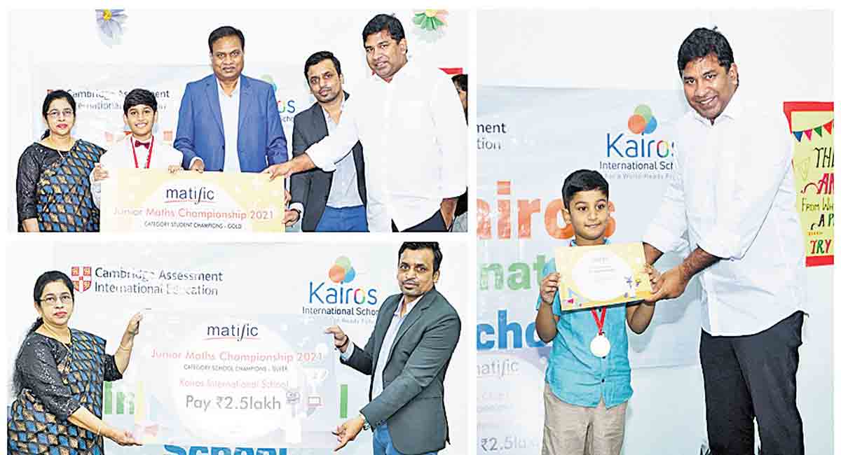 Kairos kids shine at Maths Championship