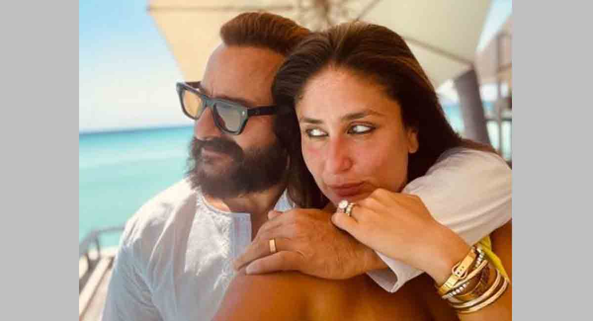 Loved-up selfie from Kareena Kapoor and Saif Ali Khan’s vacation
