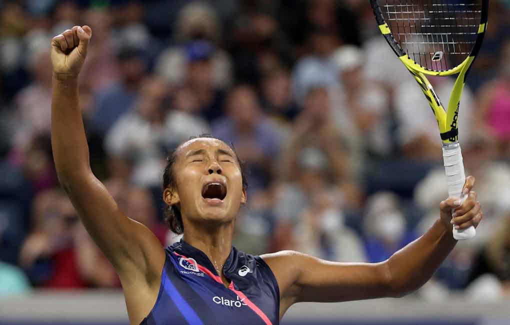 Giant-killer Leylah eliminates Kerber at US Open