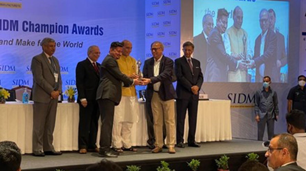 Hyderabad-based MTAR Technologies receives SIDM award