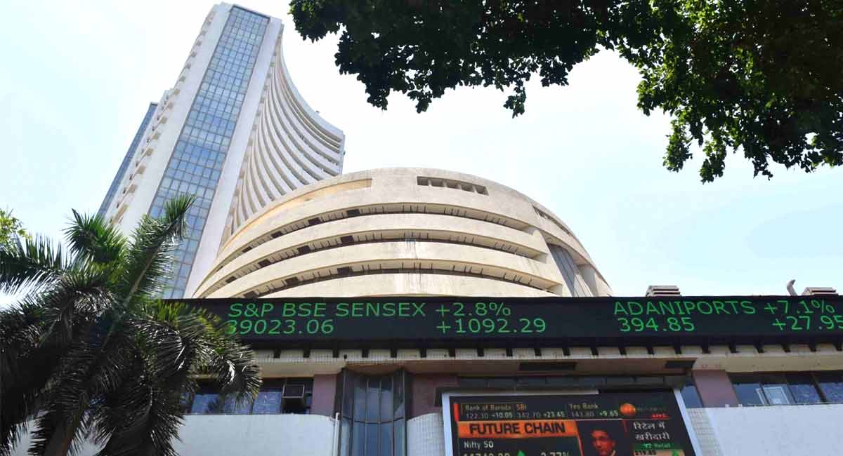 Market at fresh peak: Sensex skyrockets 958 pts; Nifty tops 17,800