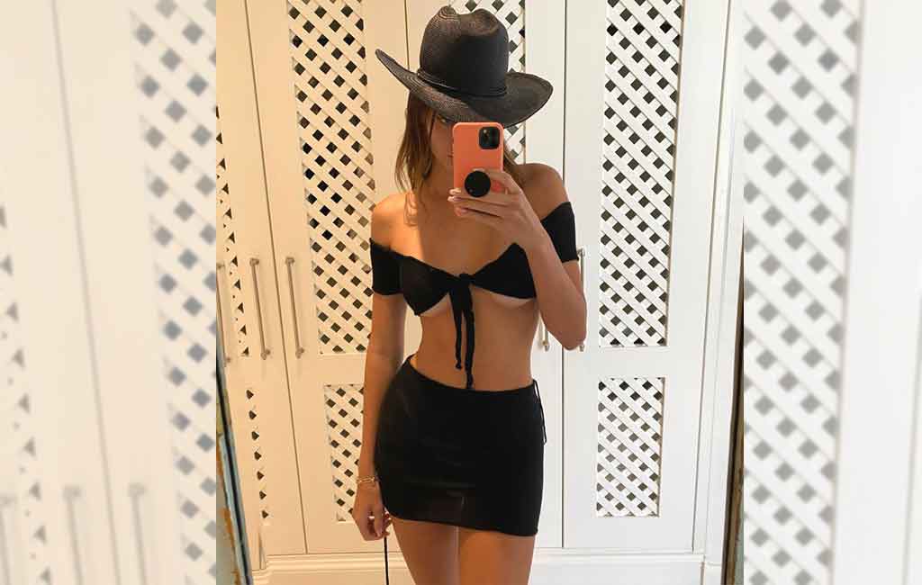 Master how to carry a little black dress like Kendall Jenner