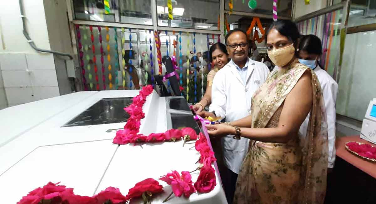 New diagnostic equipment inaugurated at Osmania General Hospital
