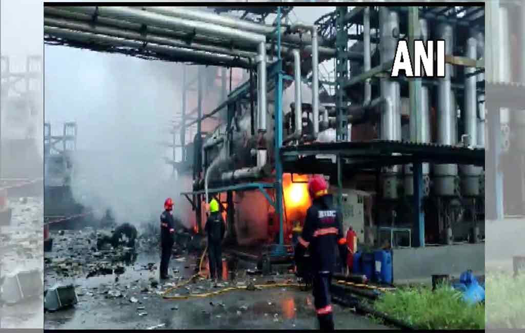 One died, 4 injured in fire after explosion at factory in Maharashtra’s Boisar