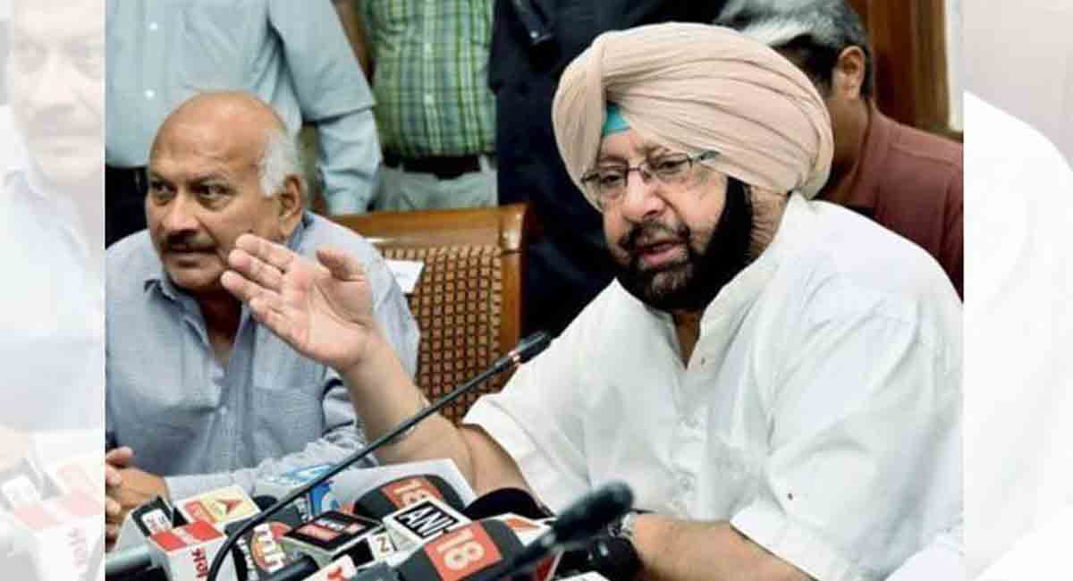 Amarinder Singh resigns as Punjab CM