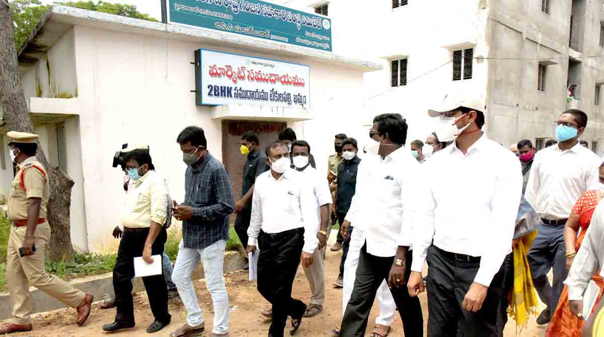 Inauguration of 2BHK houses at Tekulapally on Dasara: Puvvada