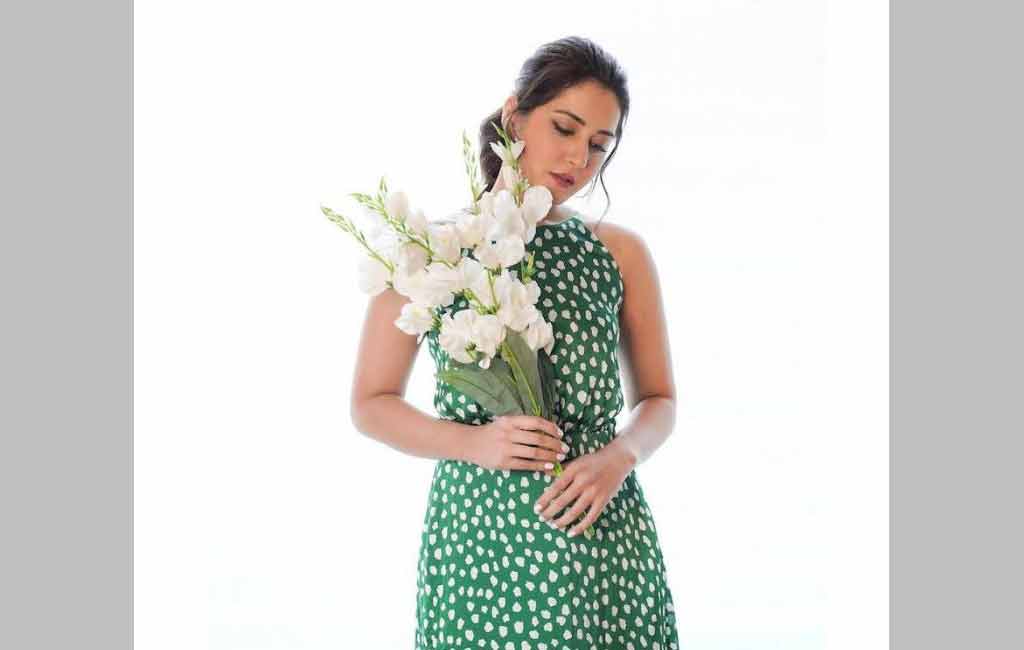 Raashii Khanna looks ethereal in this pretty polka dots dress