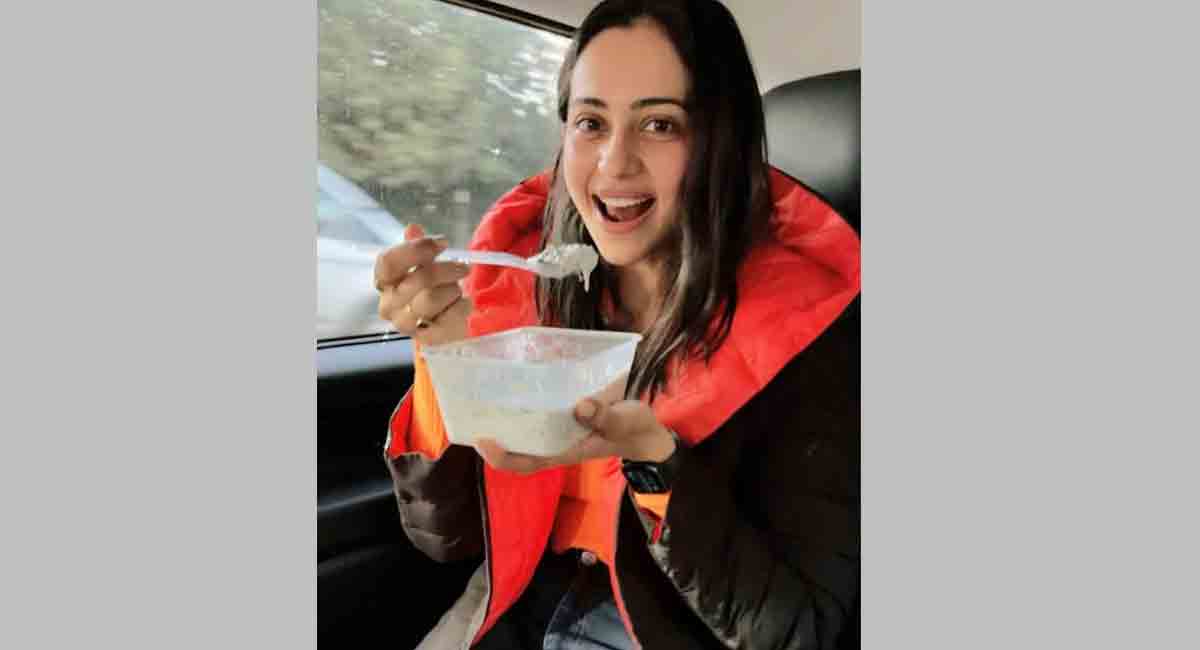 Rakul Preet Singh adds a twist to curd rice
