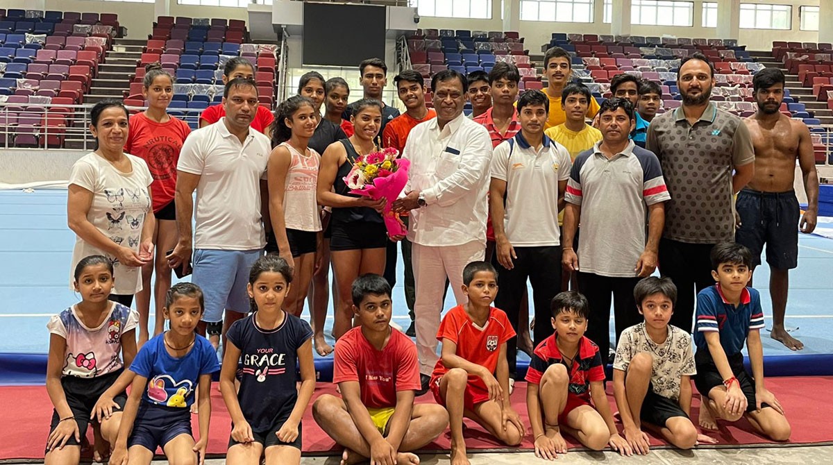 SATS chairman wishes Japan-bound gymnast Aruna