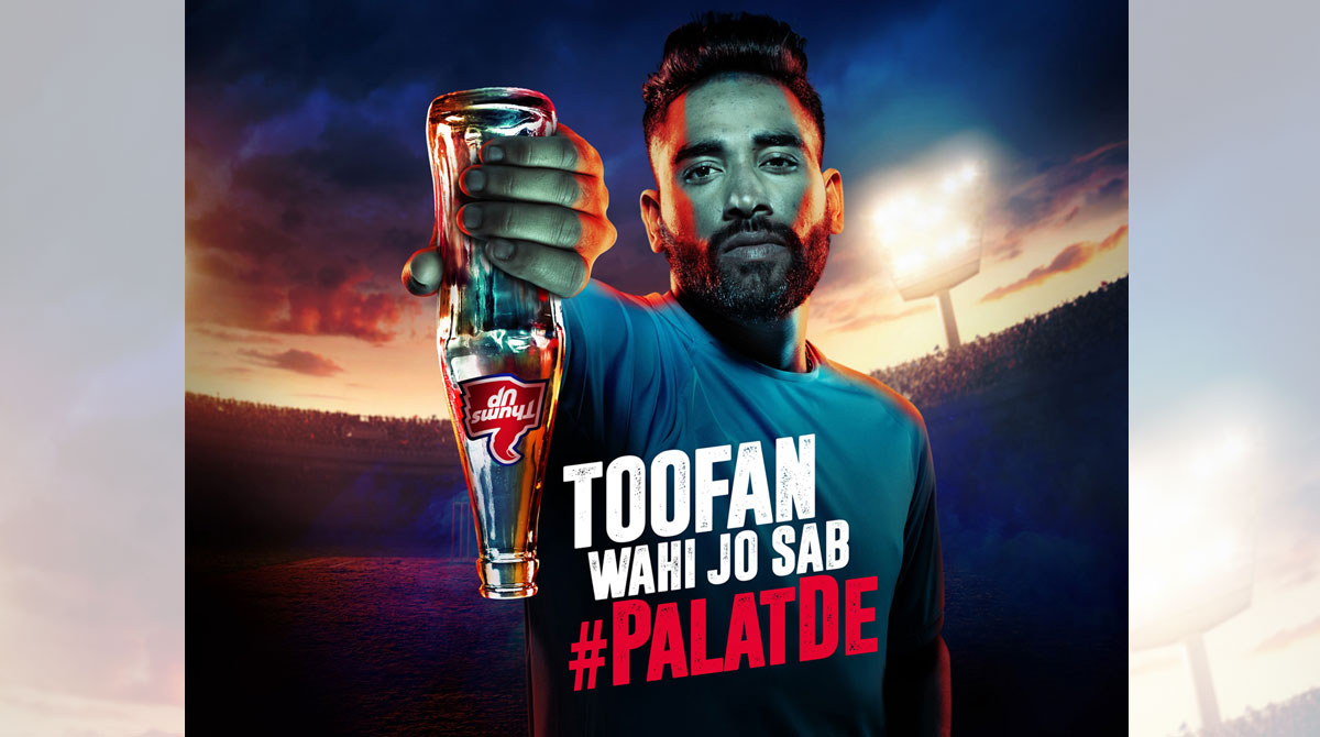 Thums Up partners with Mohammed Siraj