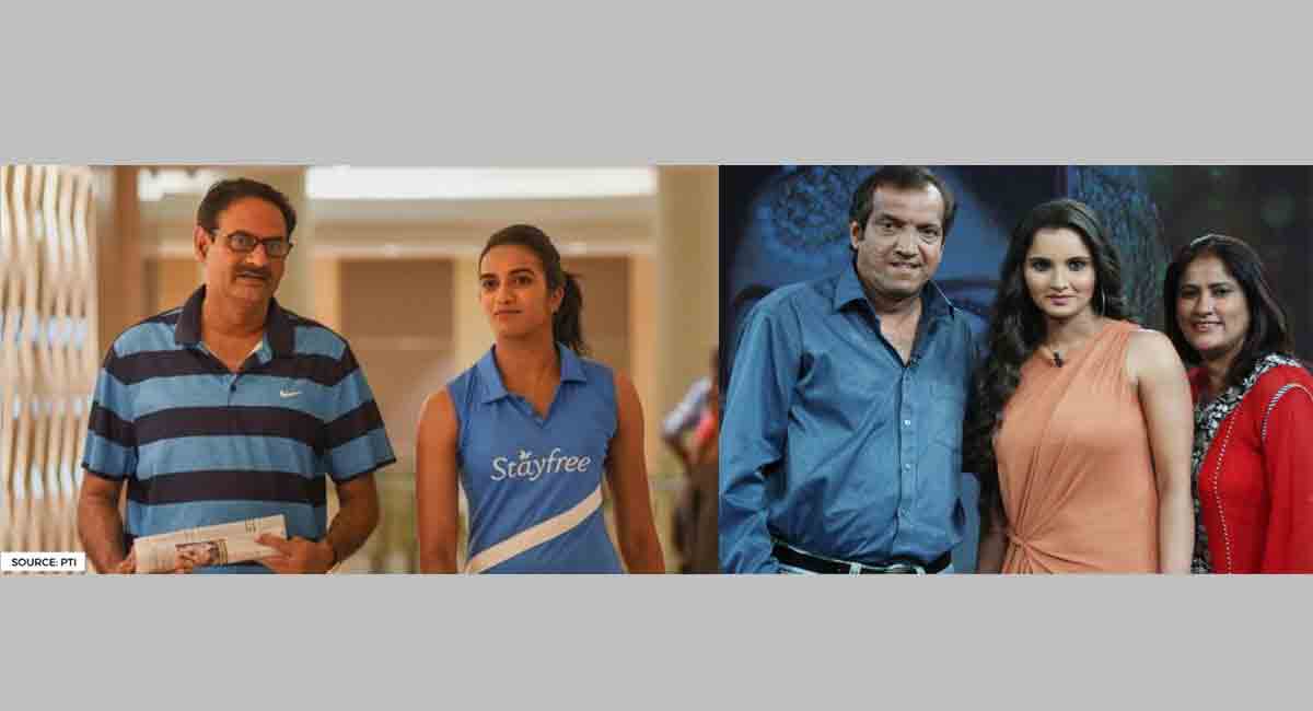 Behind a sports champion…