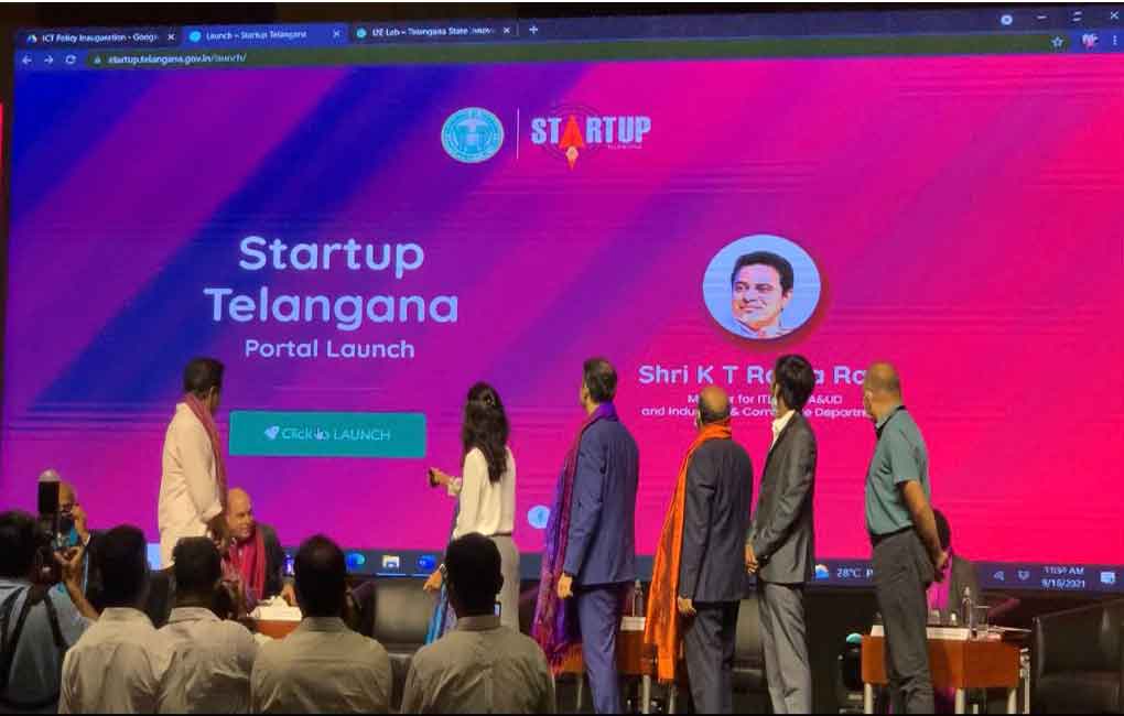 One-stop portal for start-ups launched in Telangana