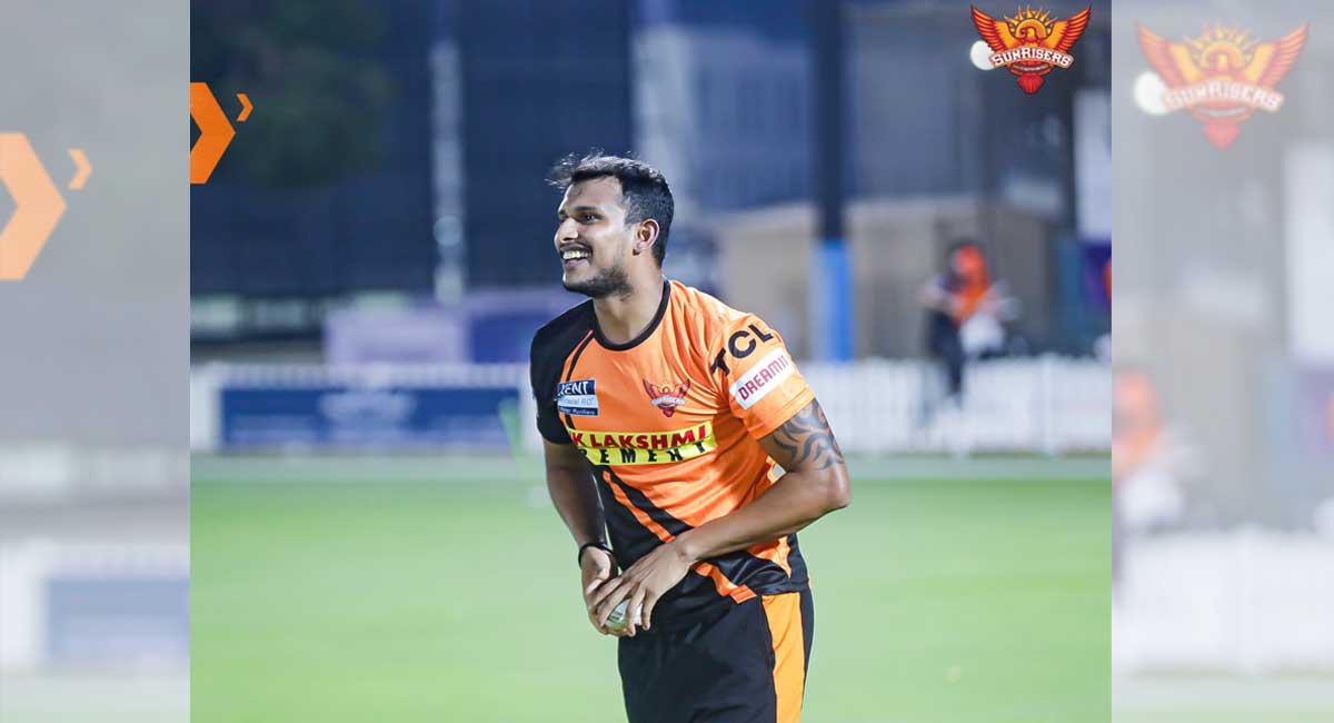 Sunrisers Hyderabad’s India player T Natarajan tests positive