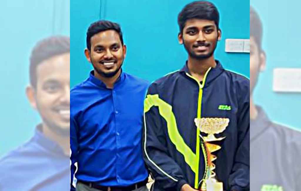 Table Tennis: Balusuri Varun Shankar selected to play in Tunisia