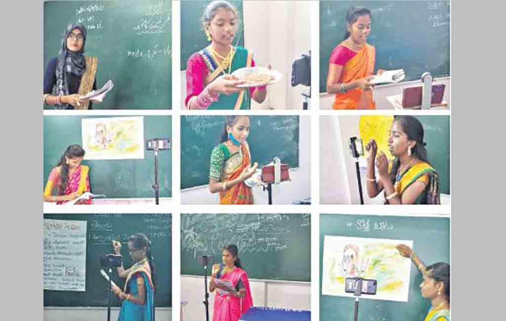 TMRS students don teachers’ role