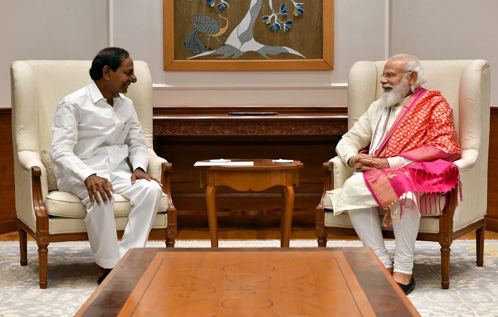 Telangana CM KCR meets PM Modi, seeks Centre’s support in development initiatives