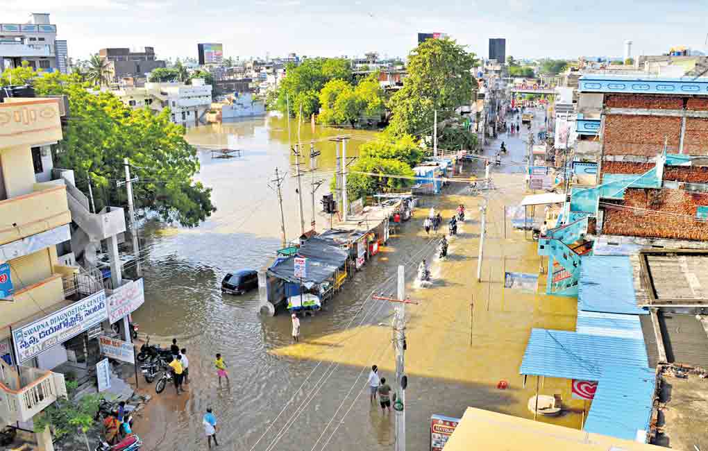 Two washed away as rains pound Telangana