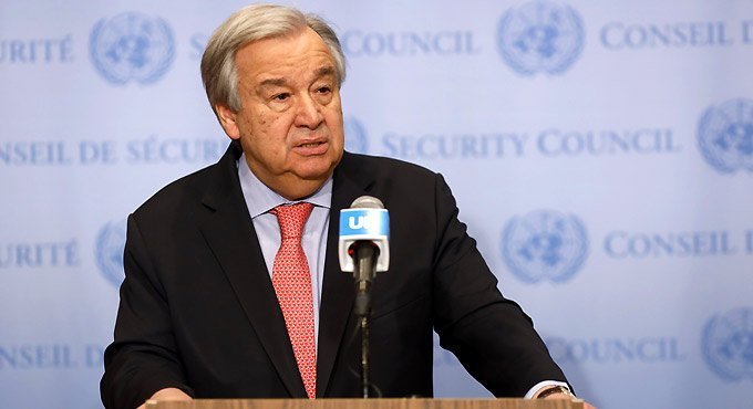 UN chief condemns coup attempt in Guinea