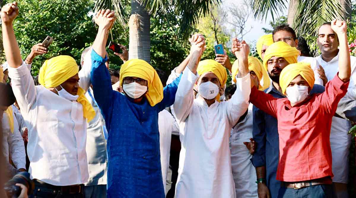 Kanhaiya Kumar, Jignesh Mewani join Congress