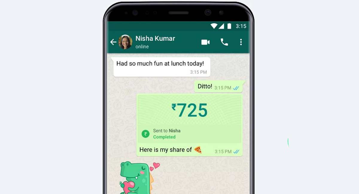 WhatsApp Payments testing ‘cashback’ feature in India