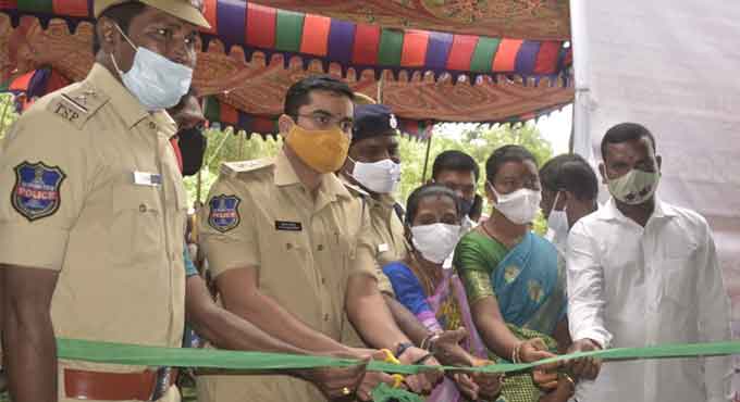 US-based NGO provides plate making unit for tribals in Asifabad