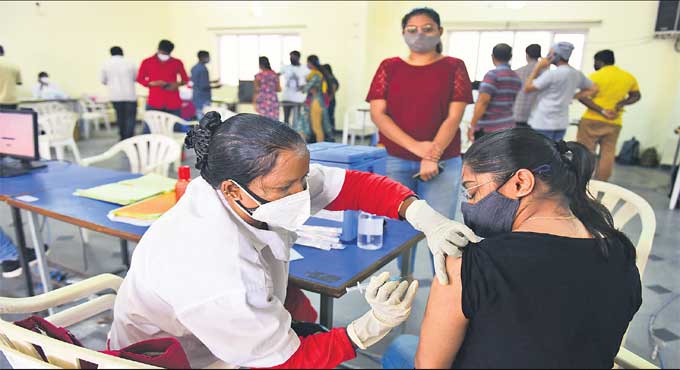 Covid vaccine drive continues at healthy pace in Hyderabad