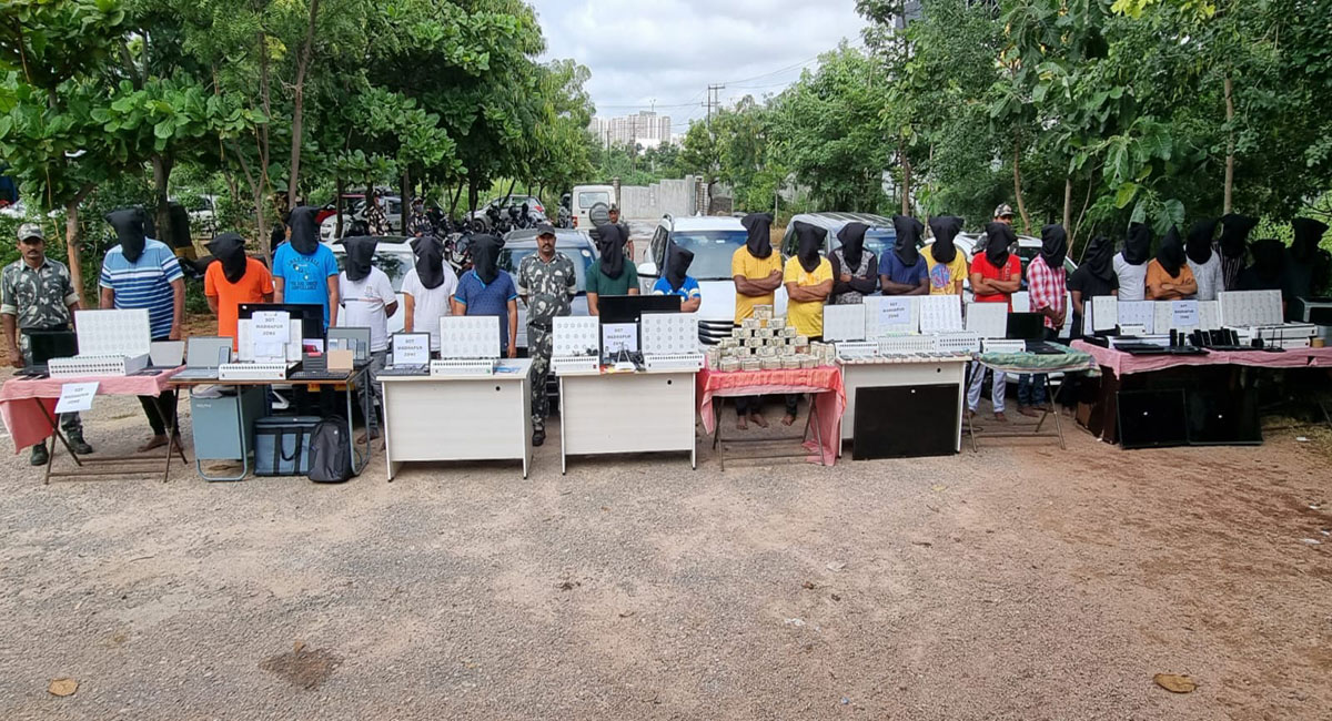 Cyberabad cops arrest 23 after busting multiple cricket betting rackets