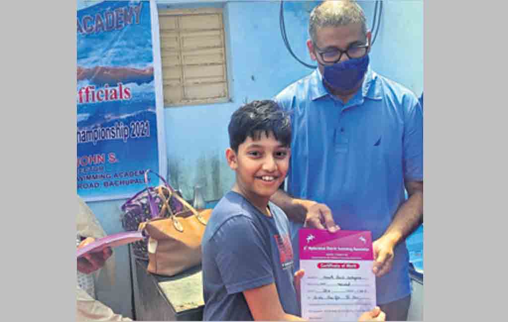 Gitanjali Primary School: Swimming prodigy’s quest for Olympics gold