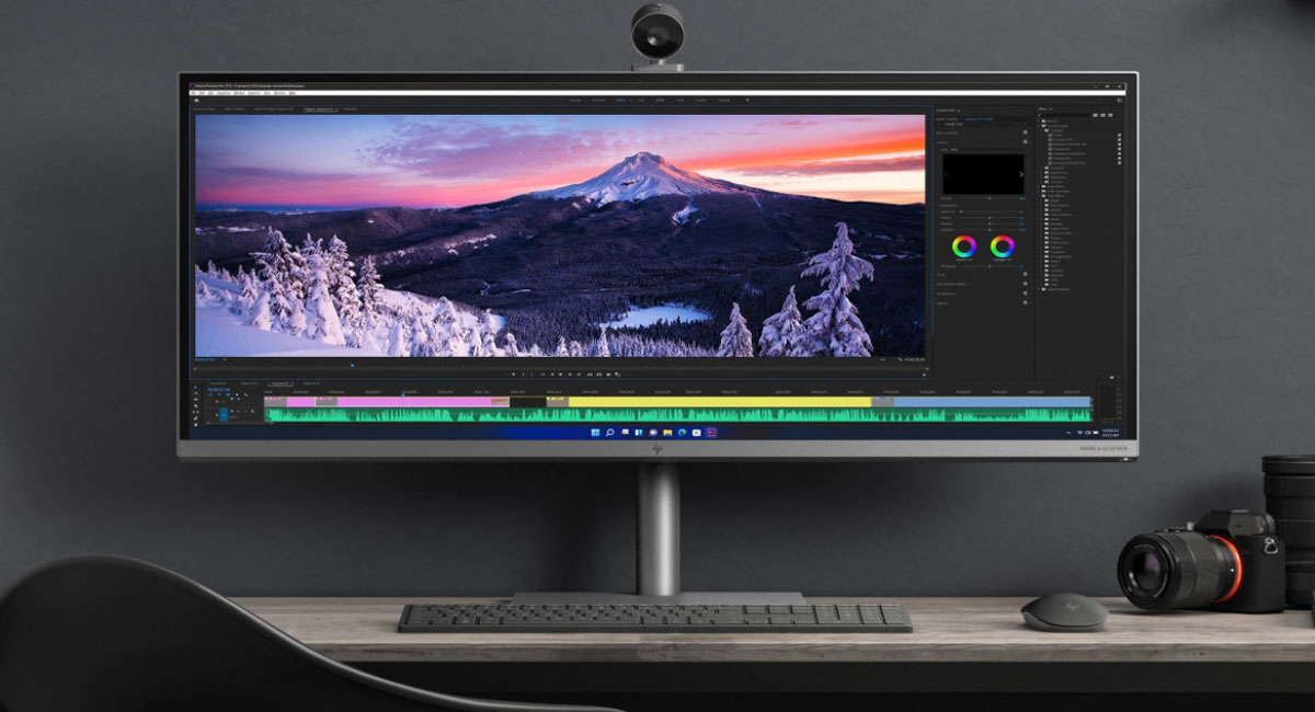 HP unveils its 34-inch all-in-one desktop PC